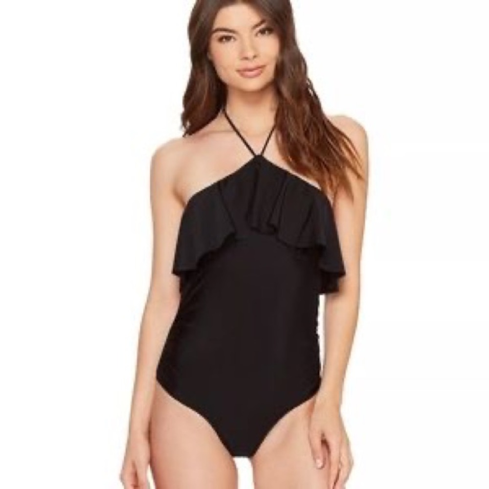 NWT ruffled one piece